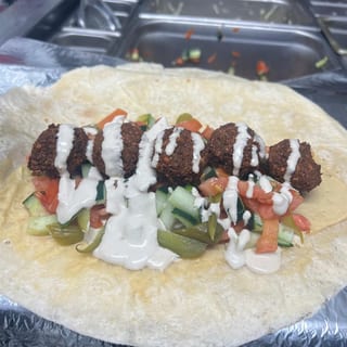 Falafel wrap