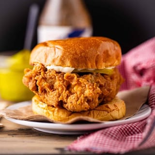 Crispy fillet bun