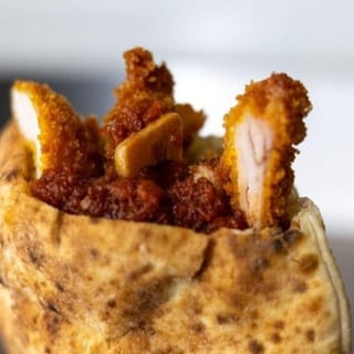 Crispy fillet pita